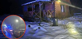 Wybuch butli z gazem. Jedna osoba poparzona