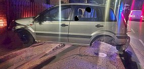 Nocna kolizja w Płońsku i podziękowania dla policjantów