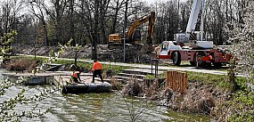 Ratusz o pracach przy odmulaniu płońskiego akwenu Rutki