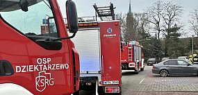 Poranna interwencja służb w sklepie w Baboszewie