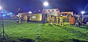 Nocny wypadek w gminie Baboszewo. Sześć kobiet rannych