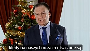 Życzenia świąteczne 2025 - marszałek Adam Struzik