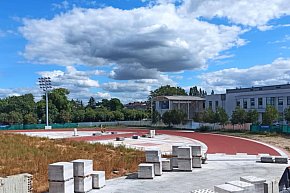 Na placu budowy płońskiego stadionu-1585