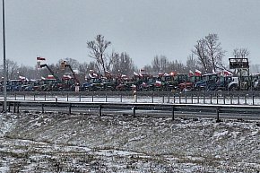 Protest rolników w okolicach Dłużniewa-1669