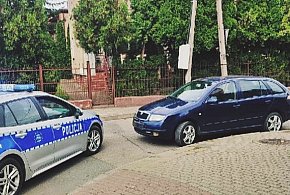 Potrącenie rowerzystki u zbiegu Sportowej z Kopernika -24171