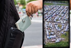 Kolejne kradzieże na miejskim targowisku. To już plaga!-25506