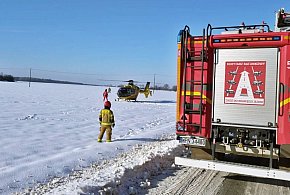 Służby ratunkowe wezwano do wsi pod Płońskiem...-25945