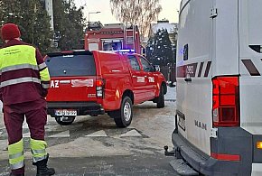 Strażacy o akcji gaśniczej przy ulicy Pułtuskiej w Płońsku-25987