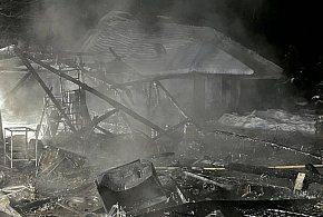 Nocna akcja strażaków we wsi Sobieski