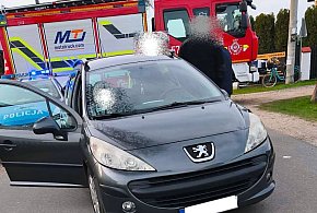 Dwie kobiety potrącone przez peugeota. Po jedną z rannych lądował śmigłowiec