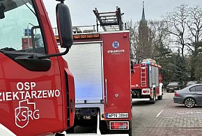 Poranna interwencja służb w sklepie w Baboszewie