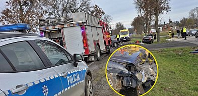 Zderzenie citroena z audi. Służby prowadzić będą postępowanie-25115