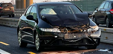 Poważne utrudnienia w ruchu na ''siódemce'', w okolicach Siedlina-25260