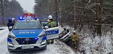 77-latek stracił panowanie nad autem-25738