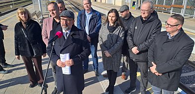 Dzięki rozwojowi kolei otwiera się okno na świat - senator Bieńkowski w Płońsku