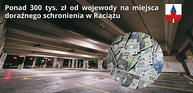 W Raciążu mają powstać trzy miejsca doraźnego schronienia