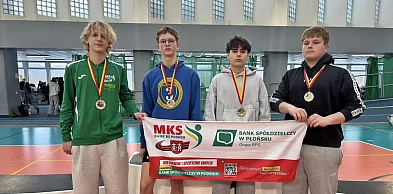 Medale mistrzostw Mazowsza lekkoatletów MKS-u. Mocny Ptasiewicz