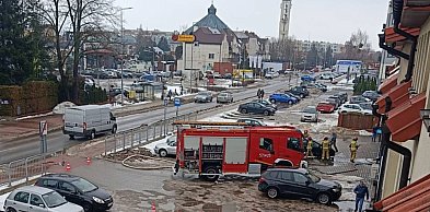 Strażacka interwencja przy ulicy Młodzieżowej