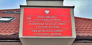 Informacja burmistrza Miasta i Gminy Czerwińsk nad Wisłą