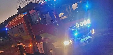 W samej bieliźnie drogą krajową nr 50... Służby postawione na nogi