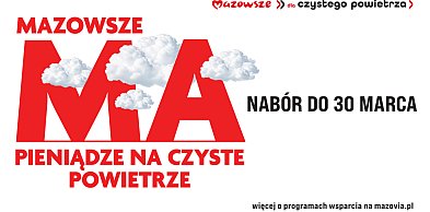 Mazowsze ma pieniądze na czyste powietrze