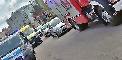 Starsza pani potrzebowała pomocy medycznej