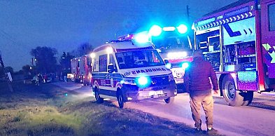 Dramat w Sosenkowie. 22-latek zginął w pożarze domu