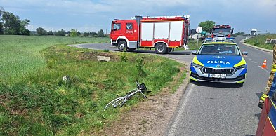 Groźny wypadek na granicy Raciąża i Witkowa. 73-latek trafił do szpitala