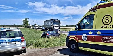 DK50: Zderzenie forda i volkswagena. Sprawca z mandatem i punktami