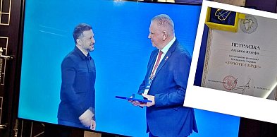 Burmistrz Płońska odznaczony przez Wołodymyra Zełenskiego
