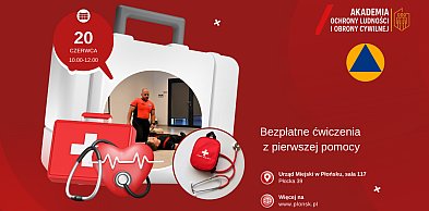 Bezpłatne szkolenie z pierwszej pomocy dla mieszkańców Płońska