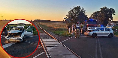 Niebezpieczne zdarzenie na przejeździe kolejowym w gminie Raciąż