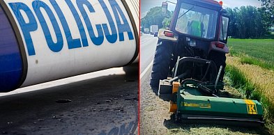Jechał ciągnikiem i kosił trawę. Miał ponad 4 promile alkoholu