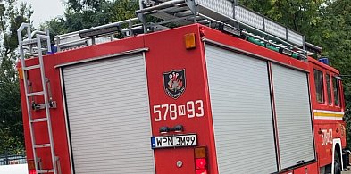 Gmina Naruszewo: Piorun uderzył w komin domu -24181