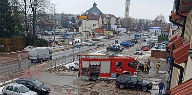 Strażacka interwencja przy ulicy Młodzieżowej
