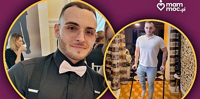 Adam z Baboszewa potrzebuje wsparcia. Marzy, aby chodzić bez kul