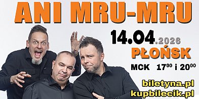 Kabaret ANI MRU-MRU już 14 kwietnia w Płońsku!