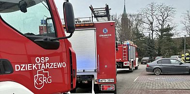 Poranna interwencja służb w sklepie w Baboszewie