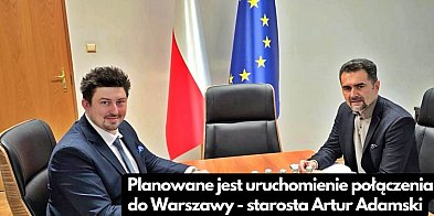 Starosta przekazuje optymistyczne informacje o połączen-24851