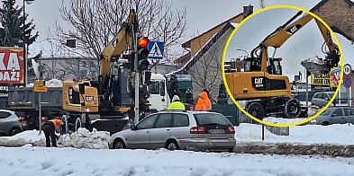 ZDiM na początek wywozi śnieg z głównych ulic Płońska-25870