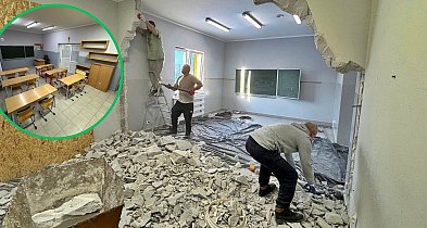 Rodzice podjęli wyzwanie i uczniowie mają nową salę lekcyjną