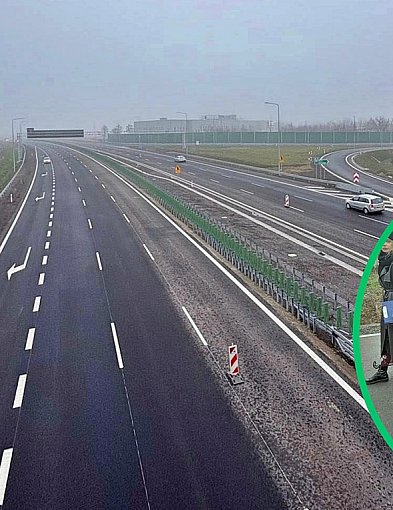 Od piątku z Płońska w kierunku Warszawy trzema pasami!-25566