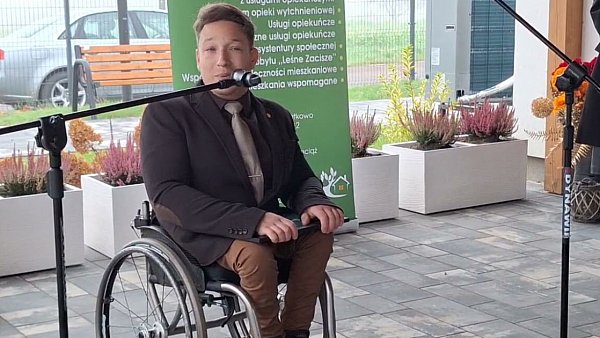 Artur Świercz, pełnomocnik Zarządu Województwa Mazowieckiego ds  osób niepełnosprawnych