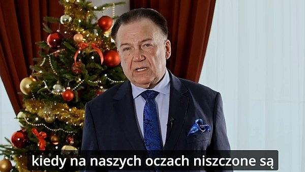 Życzenia świąteczne 2025 - marszałek województwa mazowieckiego Adam Struzik