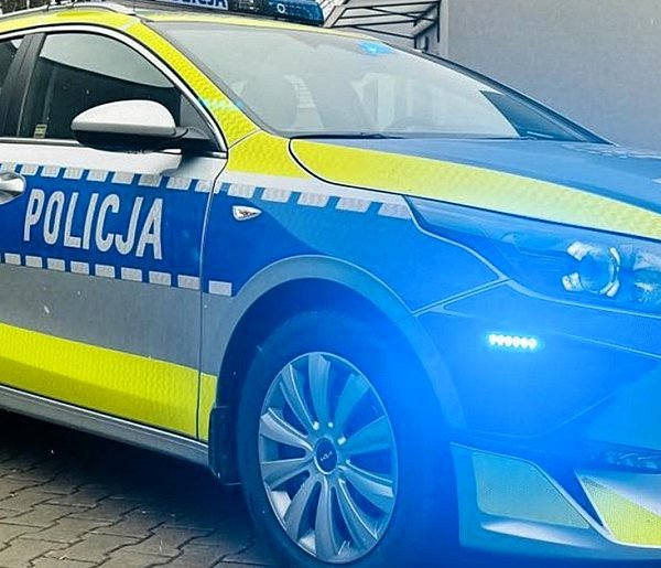 Policyjny radiowóz pogryziony podczas interwencji -24395