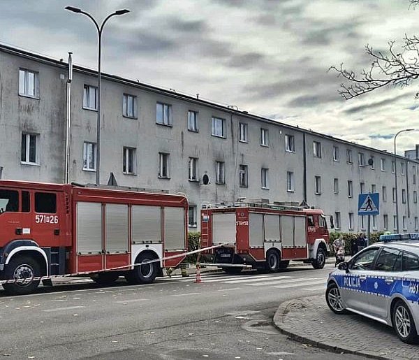 Strażacy o środowym zdarzeniu przy Padlewskiego-24570
