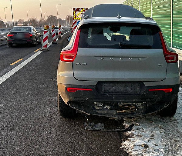 Poważne utrudnienia w ruchu na ''siódemce'', w okolicach Siedlina-25260