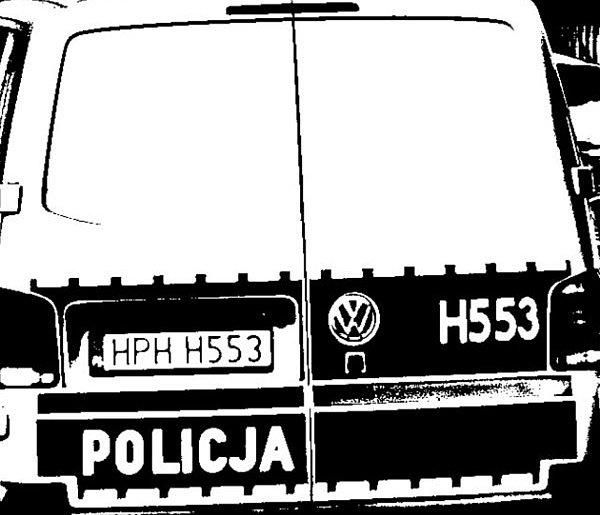 Agresywny Ukrainiec na jednej z ulic Płońska