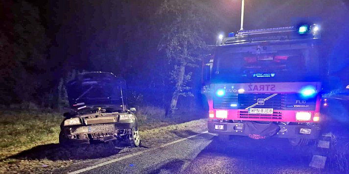 Pijany 50-letni kierowca audi trafił do policyjnego aresztu