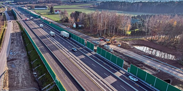 DK7: We wtorek przeniosą ruch już na docelowe jezdnie główne